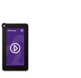 Image of a digital guide in a 6" smartphone size